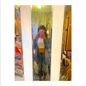 light blue, medium flannel!